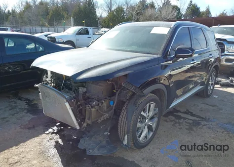 2022 Hyundai Palisade Sel из США, поврежденный, VIN KM8R44HE6NU475313